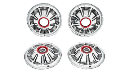 Hub Caps, Set of 4, 67-77 Ford Bronco