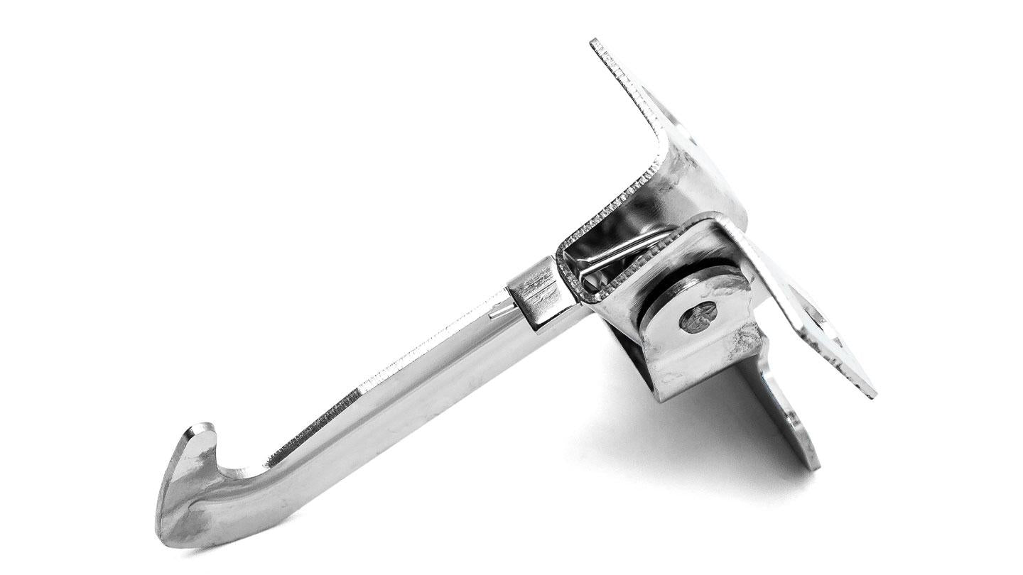 Polished Stainless Hood Safety Latch, 1966-77 Ford Bronco