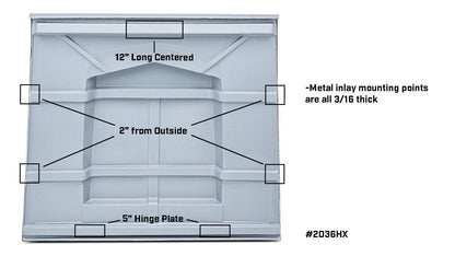 High Rise Fiberglass Hood