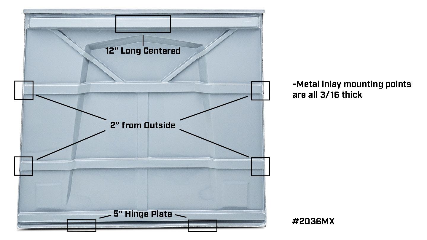 Mid Rise Fiberglass Hood