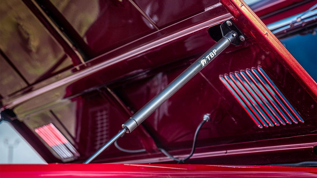 Hydraulic Hood Lift Prop Rods, 1966-77 Ford Bronco
