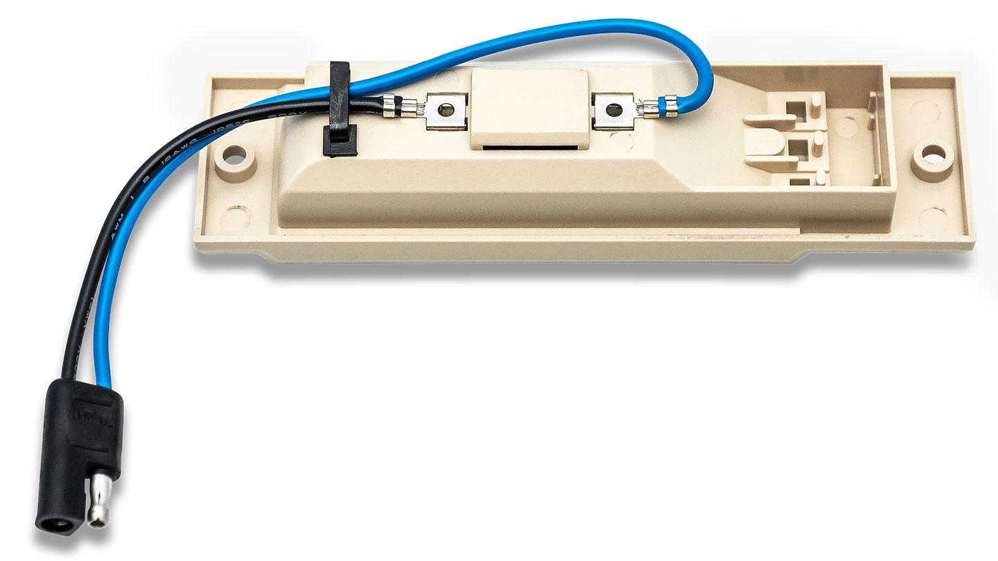 Dome Light Assembly in Wiper Cover, 1969-77 Ford Bronco
