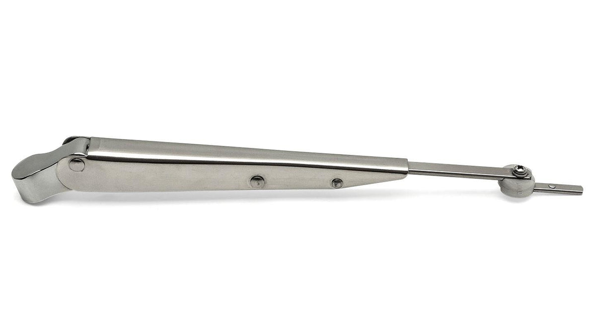 Wiper Arm, Flip Style, Polished Stainless, Requires Aftermarket Blades