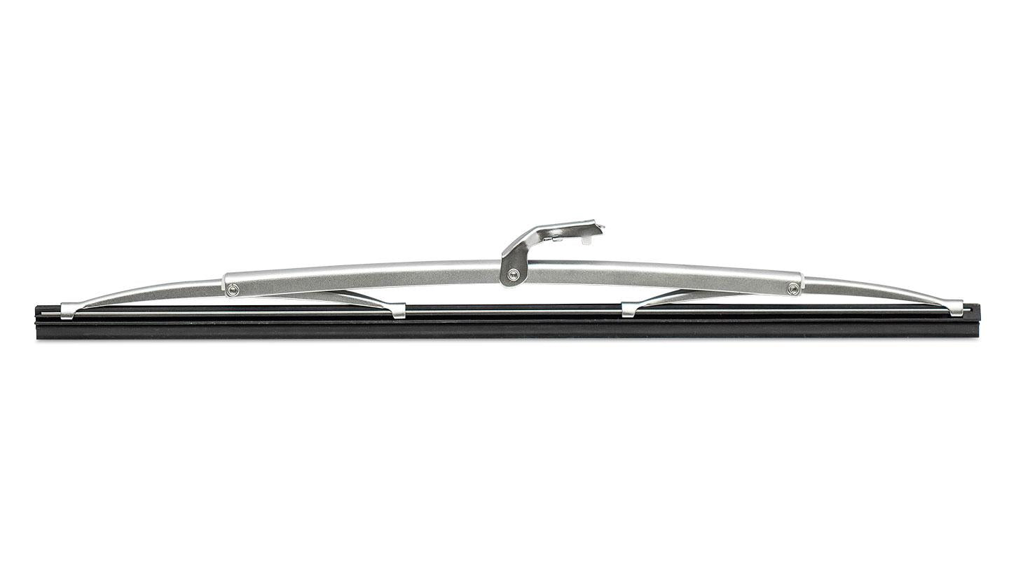 Wiper Blade, Silver, Requires Aftermarket Arms