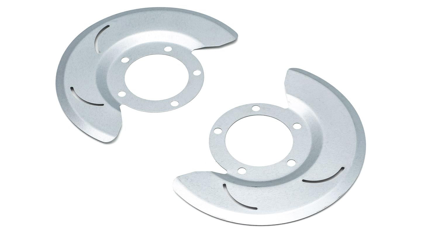 Dust Shields for Front Disc Brakes, Pair, 1976-79 Ford Bronco