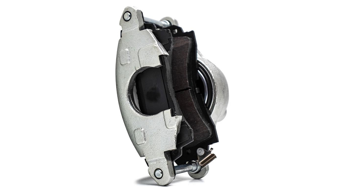 Front Brake Caliper w/Pads for  Disc Conversion, Passenger Side, 1966-75 Ford Bronco
