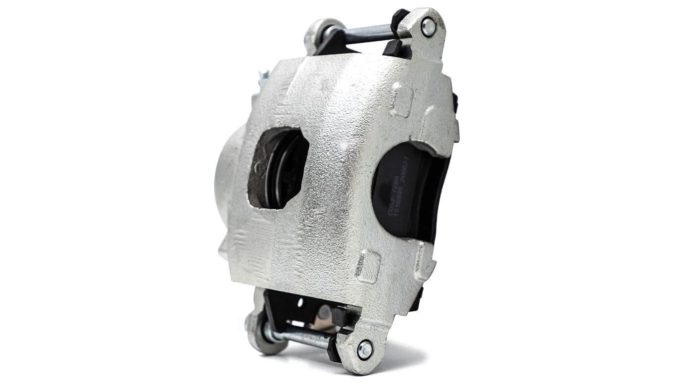 Front Brake Caliper w/Pads for  Disc Conversion, Passenger Side, 1966-75 Ford Bronco