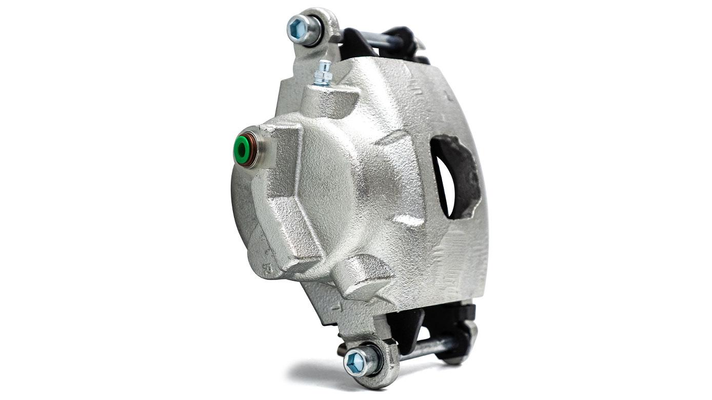 Front Brake Caliper w/Pads for  Disc Conversion, Passenger Side, 1966-75 Ford Bronco