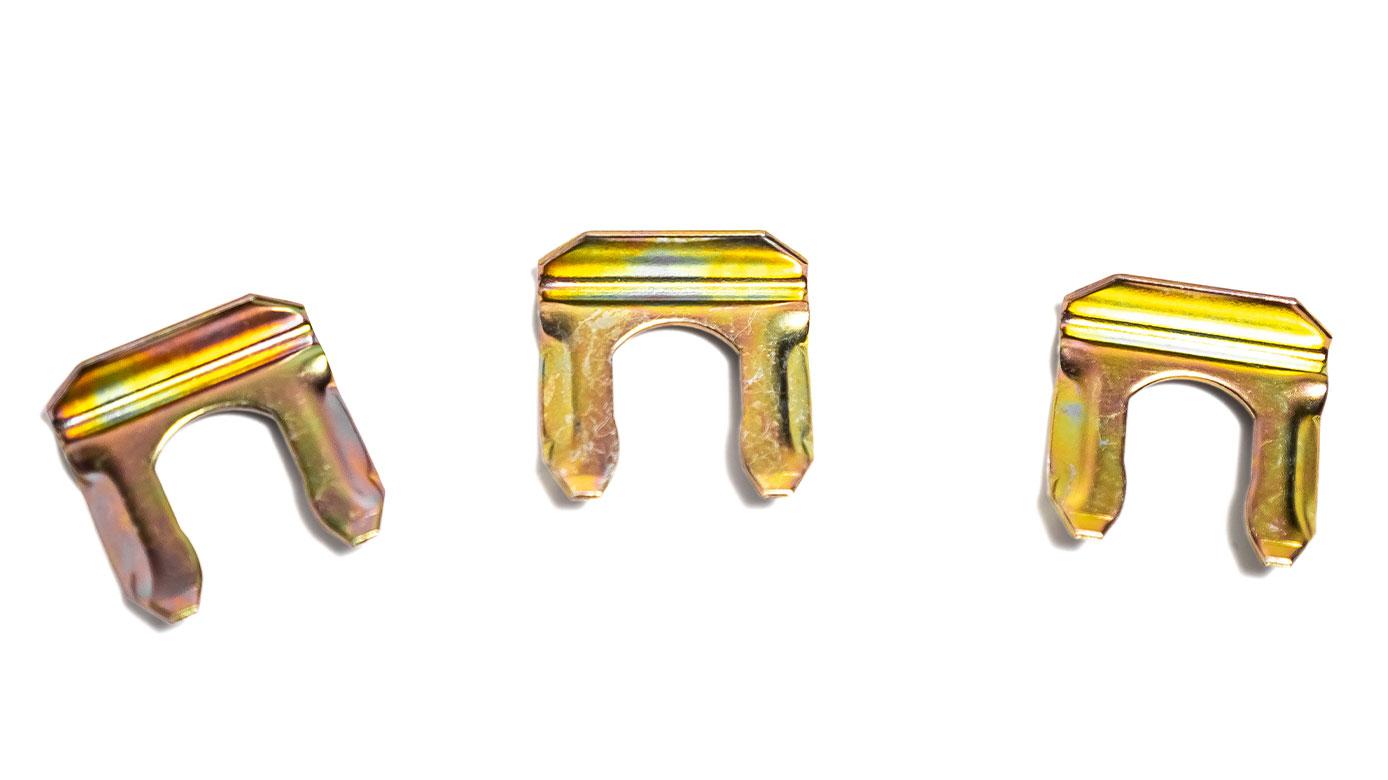 Braided Stainless Brake Hose Kit for Factory Disc Brakes, 1976-77 Ford Bronco