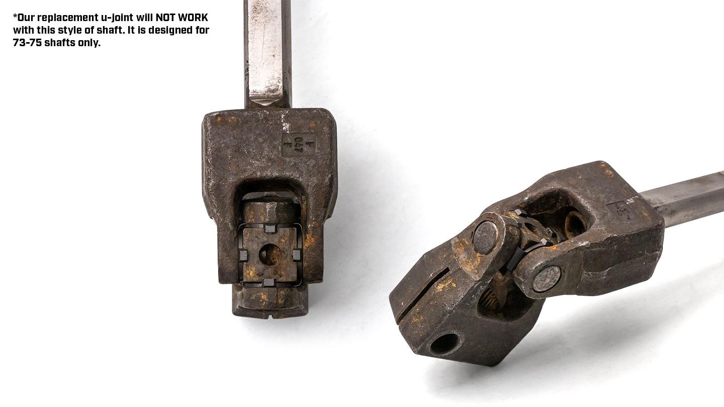 Power Steering Shaft U-Joint, 1973-75 Ford Bronco