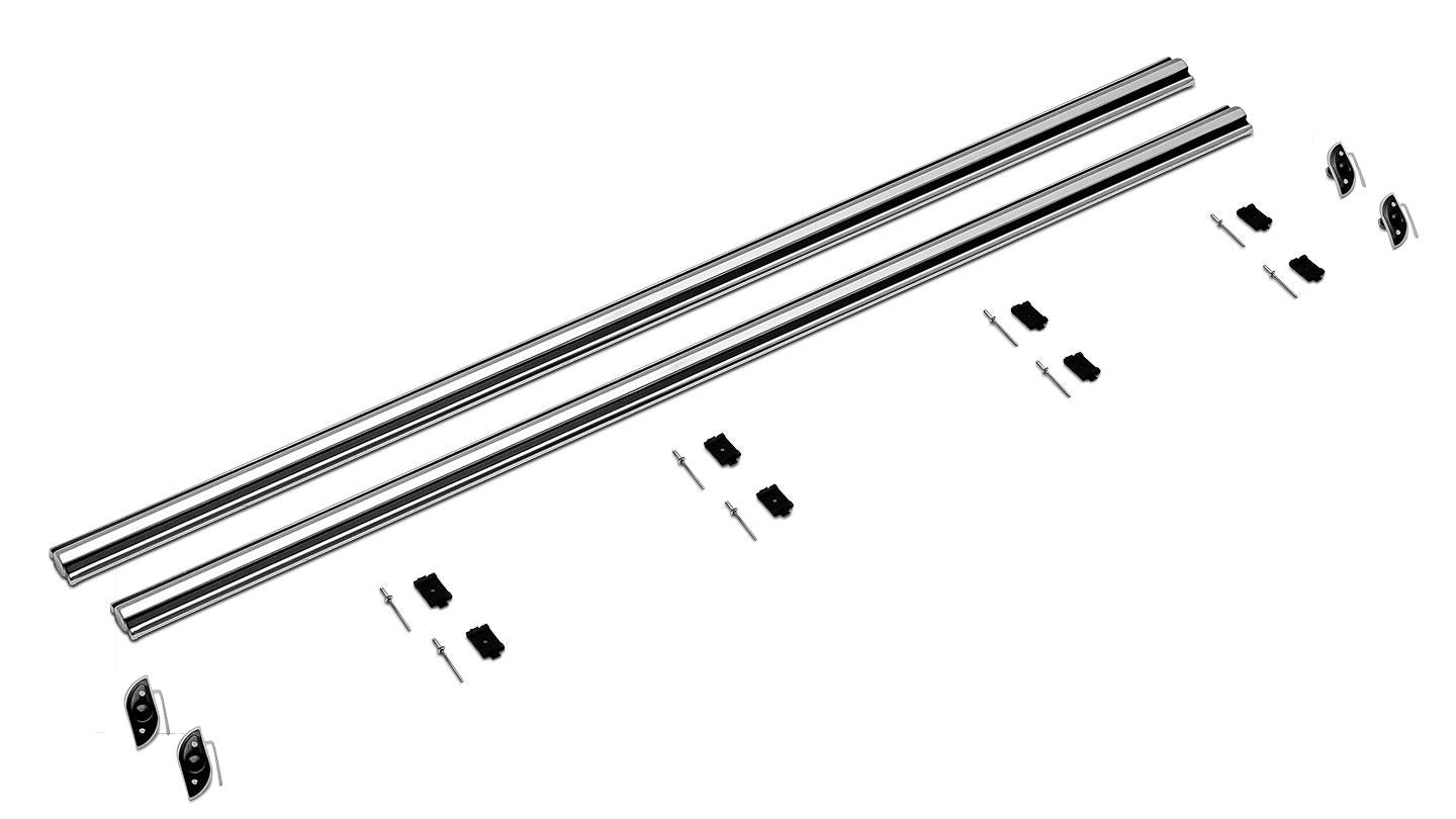 Body Chrome Set w/o Tire Carrier, 1966-77 Ford Bronco