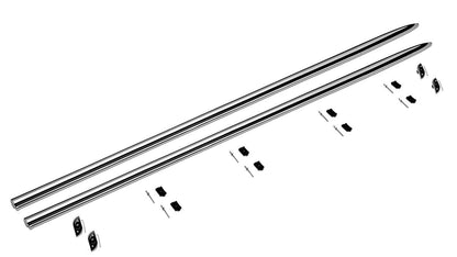 Body Chrome Set w/o Tire Carrier, 1966-77 Ford Bronco