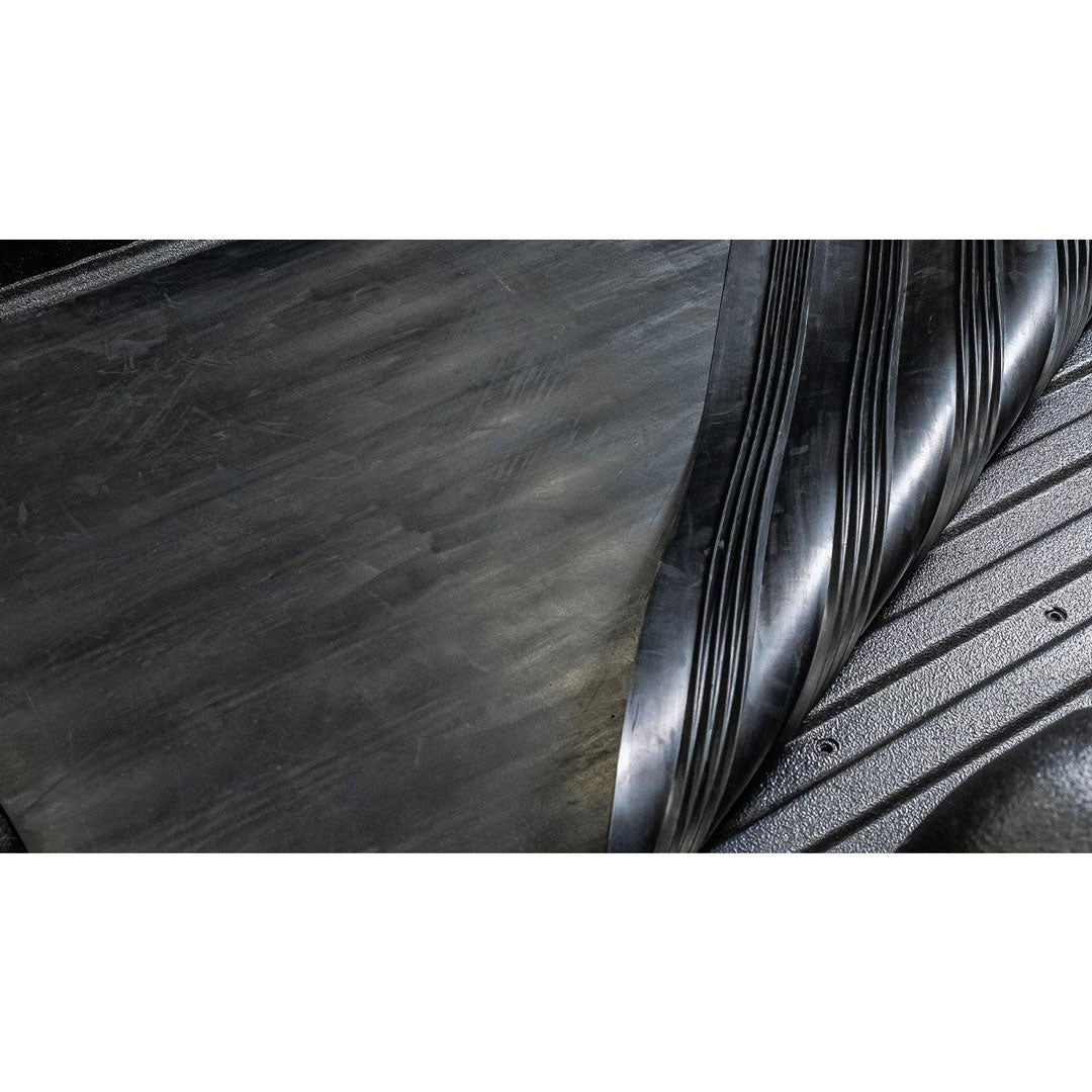 Black Rubber Rear Floor Undermat - OE Style