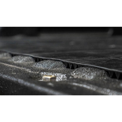 Black Rubber Rear Floor Undermat - OE Style