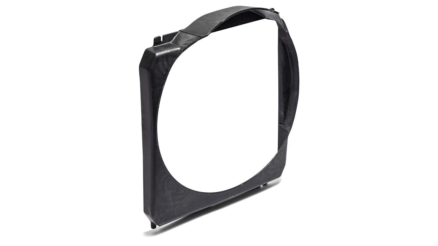 OE Style Radiator Fan Shroud, V8, ABS Plastic, 1966-77 Ford Bronco