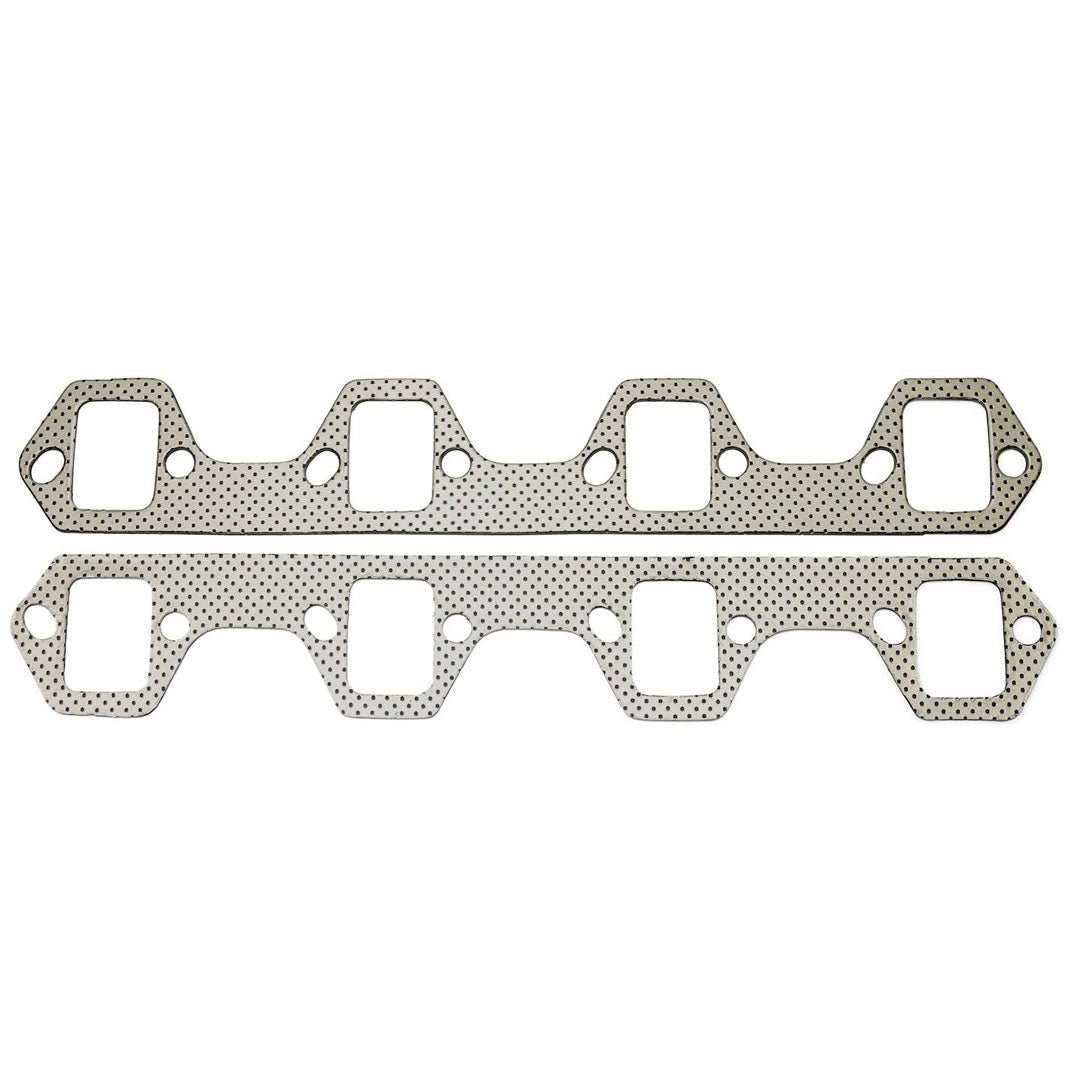 Polished Ceramic Stainless Steel Long Tube Headers, 1966-77 Ford Bronco