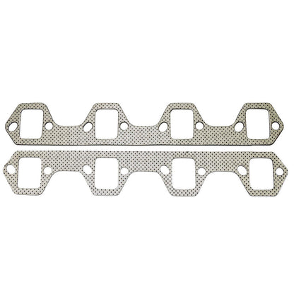 Polished Ceramic Stainless Steel Long Tube Headers, 1966-77 Ford Bronco