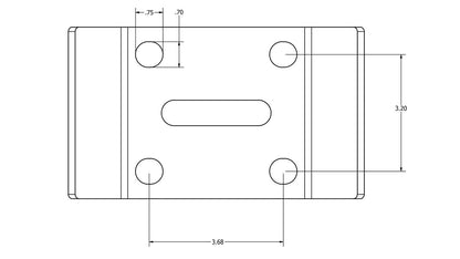 Heavy Duty Leaf Spring U-Bolt Retainer Plates & 5/8" U-Bolts