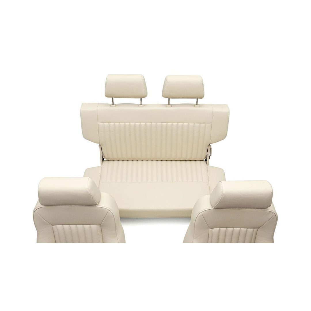 Premium Parchment Rear Fold & Tumble Seat