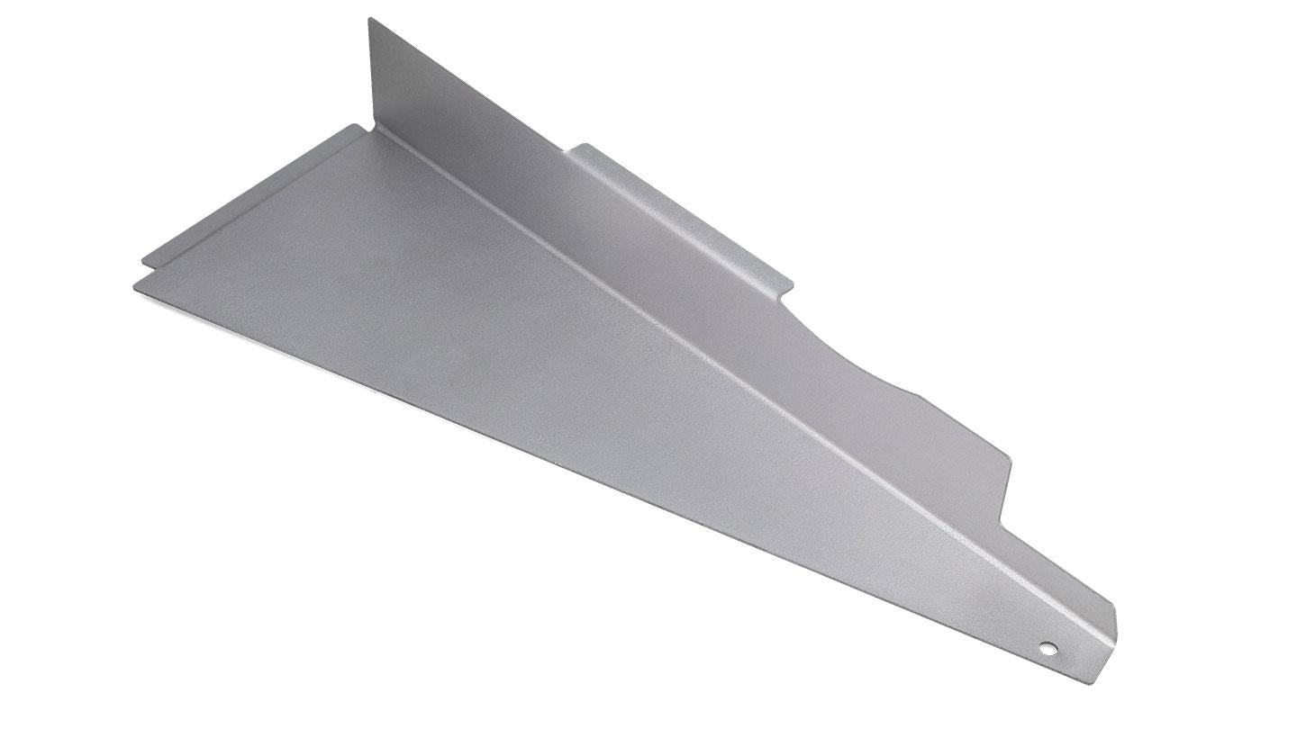 Driver Rear Door Pillar Support Brace, 1966-76 Ford Bronco