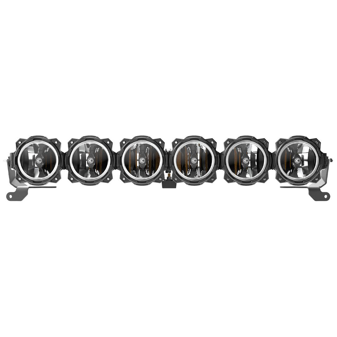 KC HiLites Gravity PRO6 LED 39" Bumper Mount Light Kit for 6G Bronco