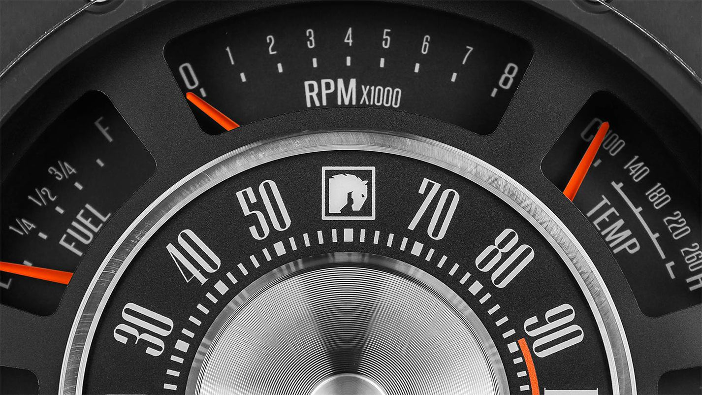 66-77 Ford Bronco Dakota Digital RTX Speedometer