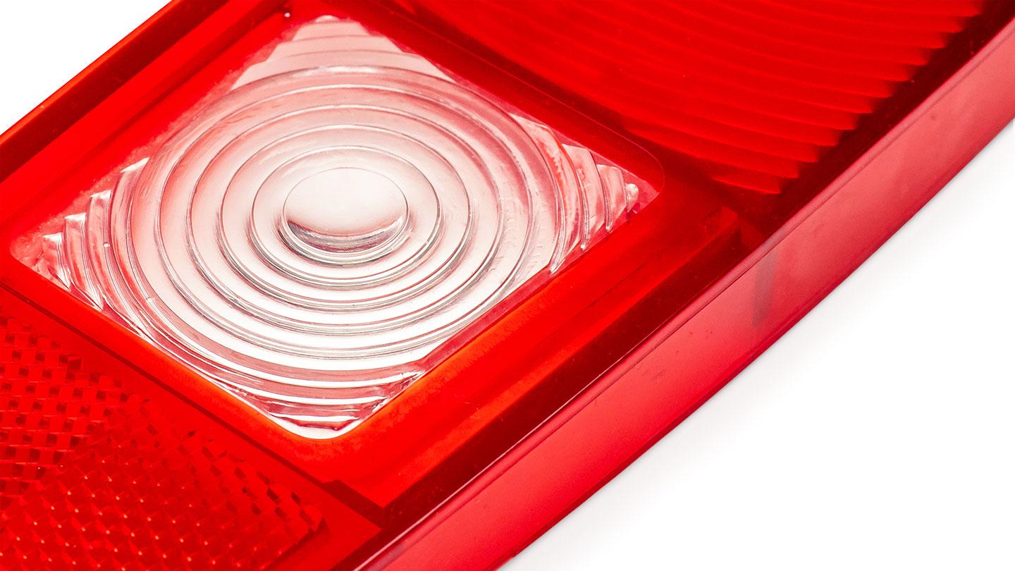 Passenger Tail Light Lens, 1967-77 Ford Bronco
