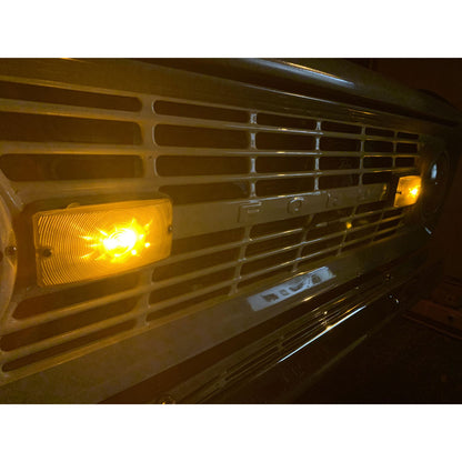 Front Amber Turn Signal LED Boards, 1969-77 Ford Bronco