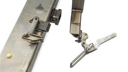 Impact Series Rear Bumper w/Tire Rack & RotopaX Mount, 1966-77 Ford Bronco