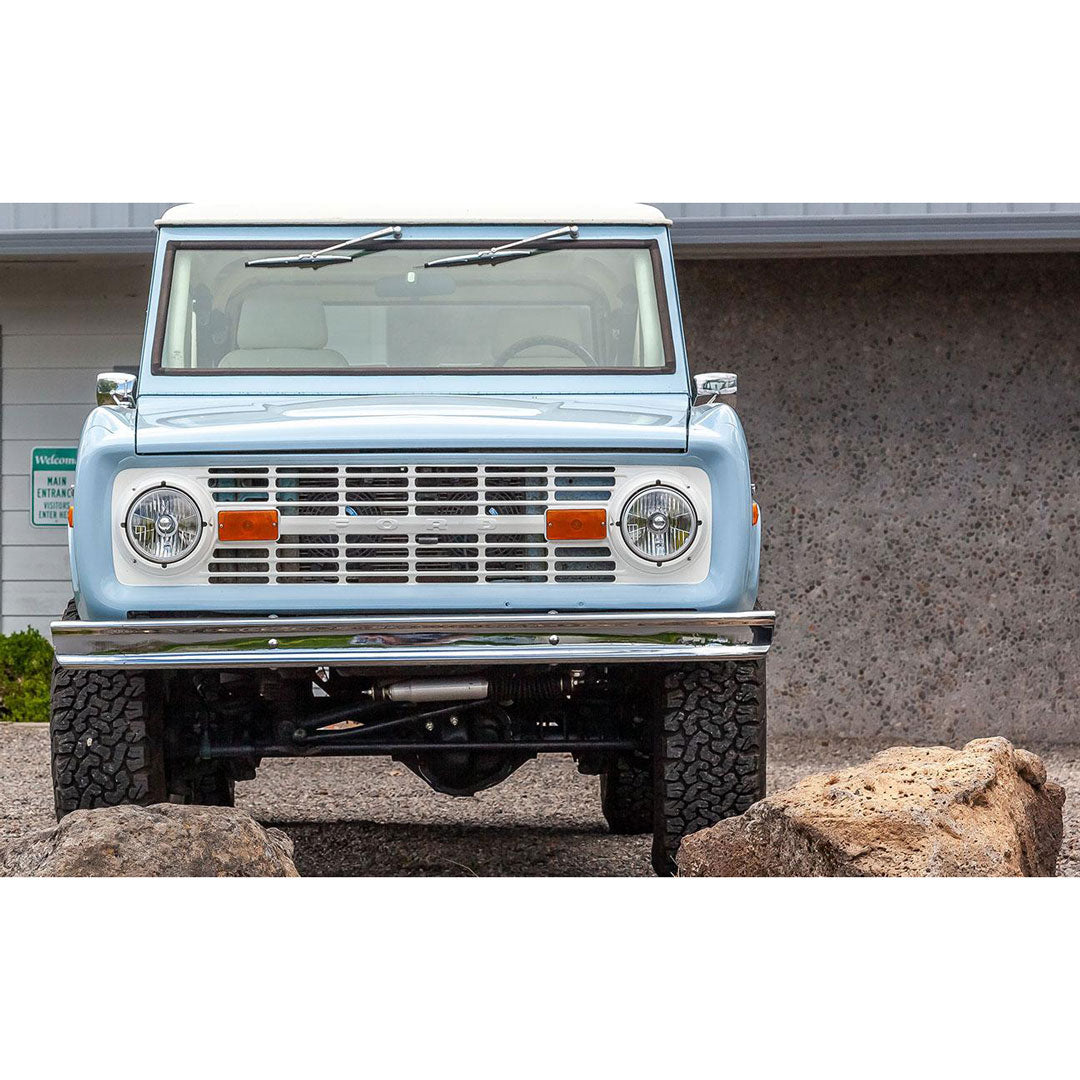 Turn Signal Bucket Assembly w/Amber Lens, 1969-77 Ford Bronco
