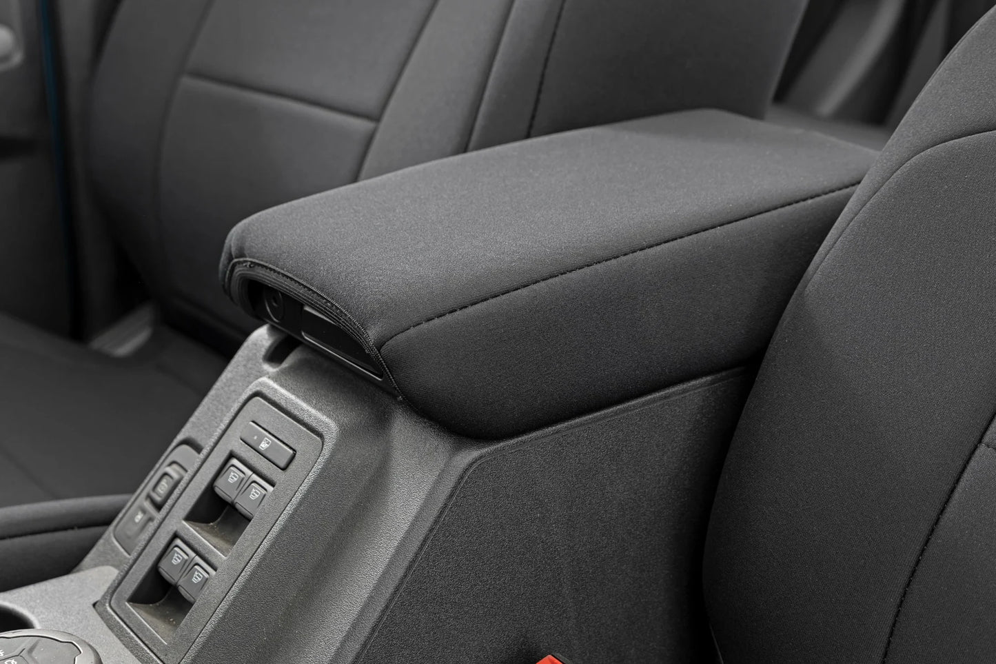 Seat Cover Set w/Rear Folding Armest, Front & Rear, 4 Door,  2021+ Ford Bronco