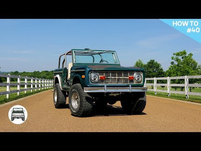 Adjustable Tracking Bar w/Poly Bushings, 66-75 Ford Bronco