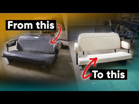 Nashville Early Bronco Seat Restoration