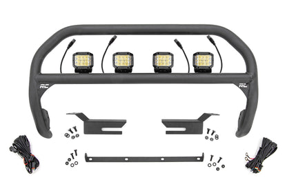 Nudge Bar w/Quad 3” OSRAM Wide Angle -21-24 Bronco