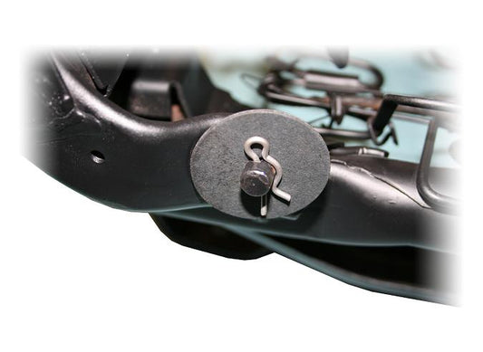 Front Bucket Seat Hinge Lock Clips, 66-77 Ford Bronco
