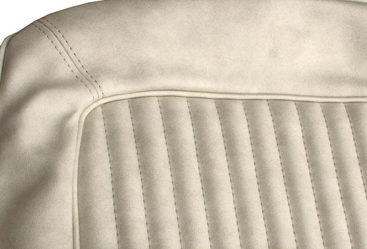 Parchment Front Bucket Seat Vinyl Upholstery, 66-77 Ford Bronco